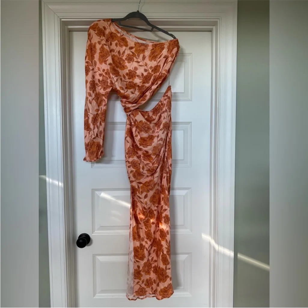 Jen’s Pirate Booty for Free People Aliana One-Shoulder Gown Size medium - Image 4