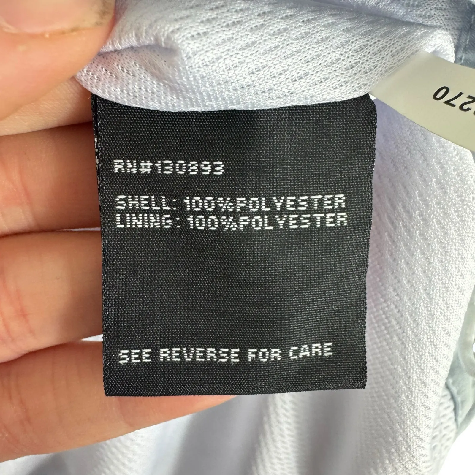 New Balance Gray Full Zip Hooded Lined Windbreaker Jacket Pockets Women's Size M - Image 9