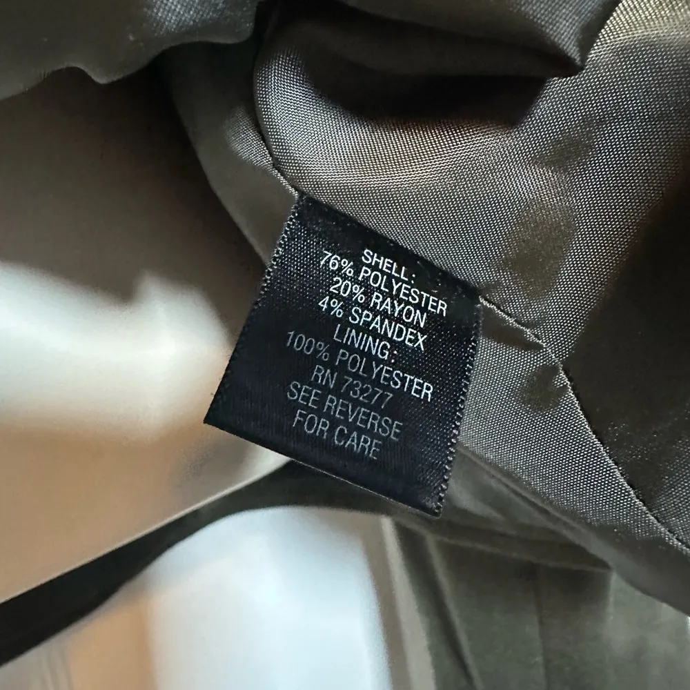 Forest Green Apt 9 Button Up Military Style Fashion Jacket w Ornate Buttons Sz L - Image 8