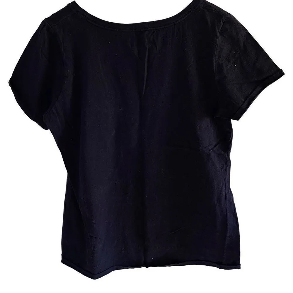 The Nike Tee Athletic Cut XL Blue White T shirt short sleeve - Image 2