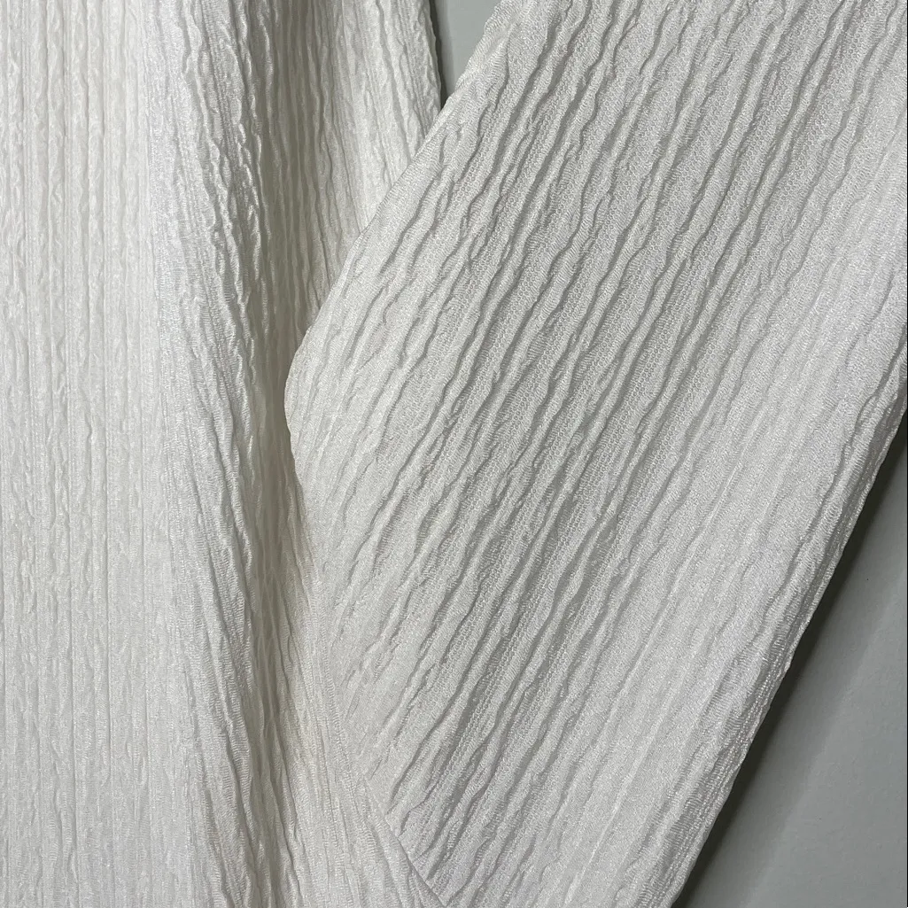 Adrianna Papell Textured White Top - Image 6