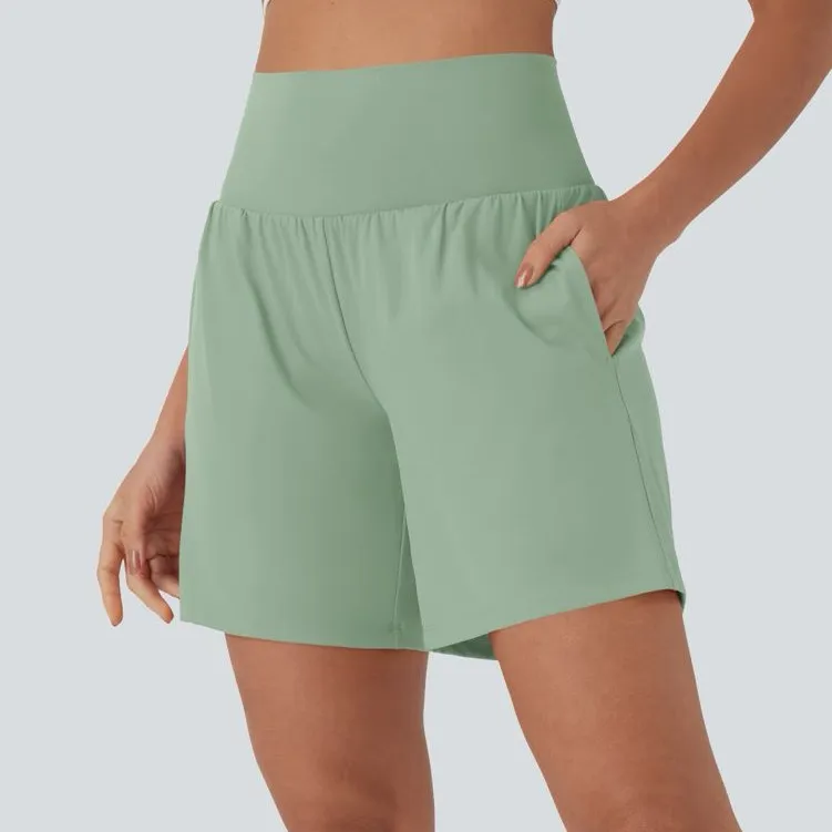 HALARA Softly Zero Airy 2-in-1 Shorts Bundle 2 Pairs Size L 7” Infinity & Light - Image 7