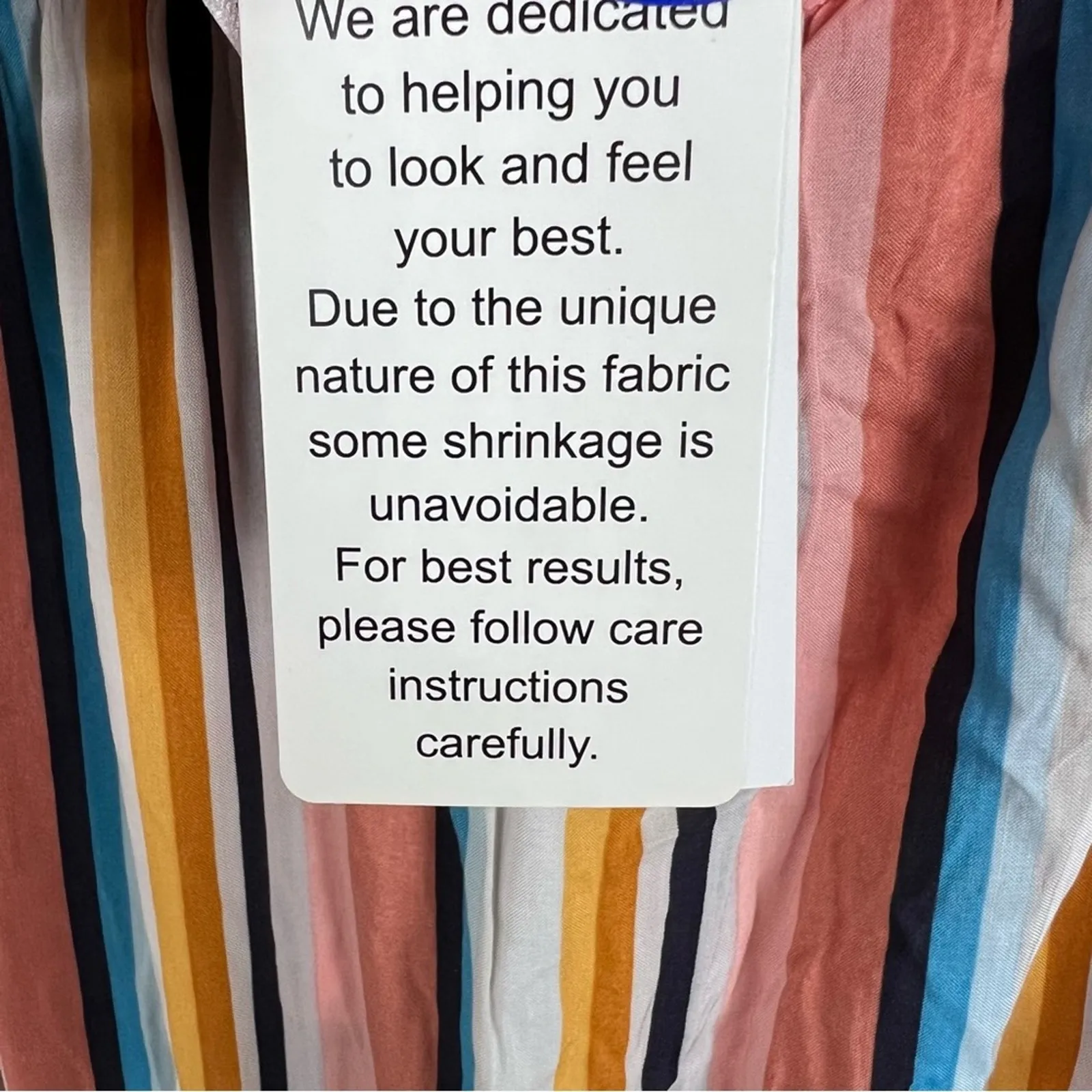 Swimsuits For All Striped High Low Strapless Swim Cover Up Midi Dress Sz 18 NWT - Image 5