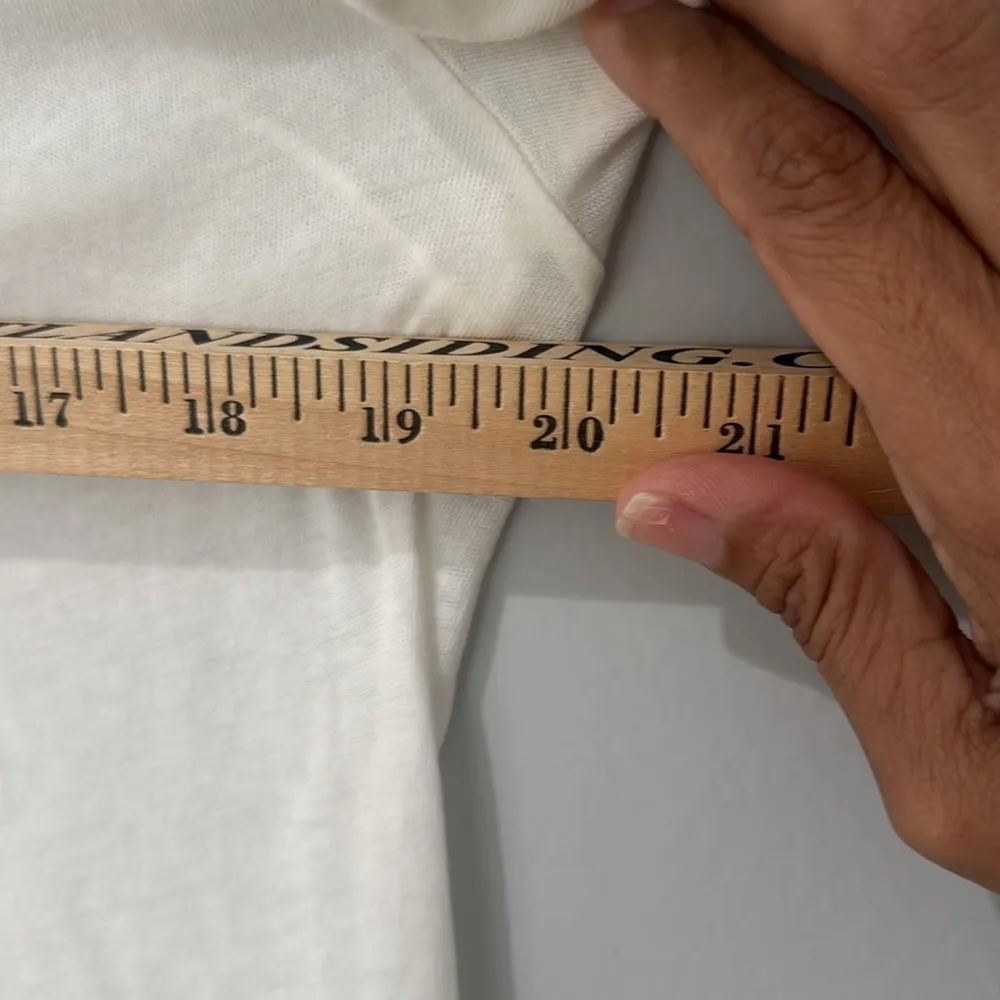 The Great. Women's Off White Peplum Shirt Size 0 Summer Travel Vacation - Image 4