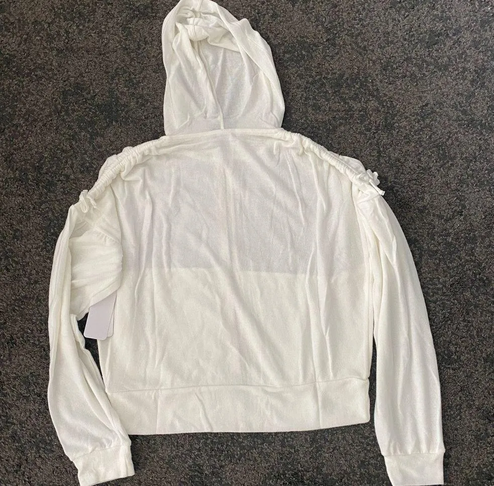 shoulder tie Hoodie - Image 5