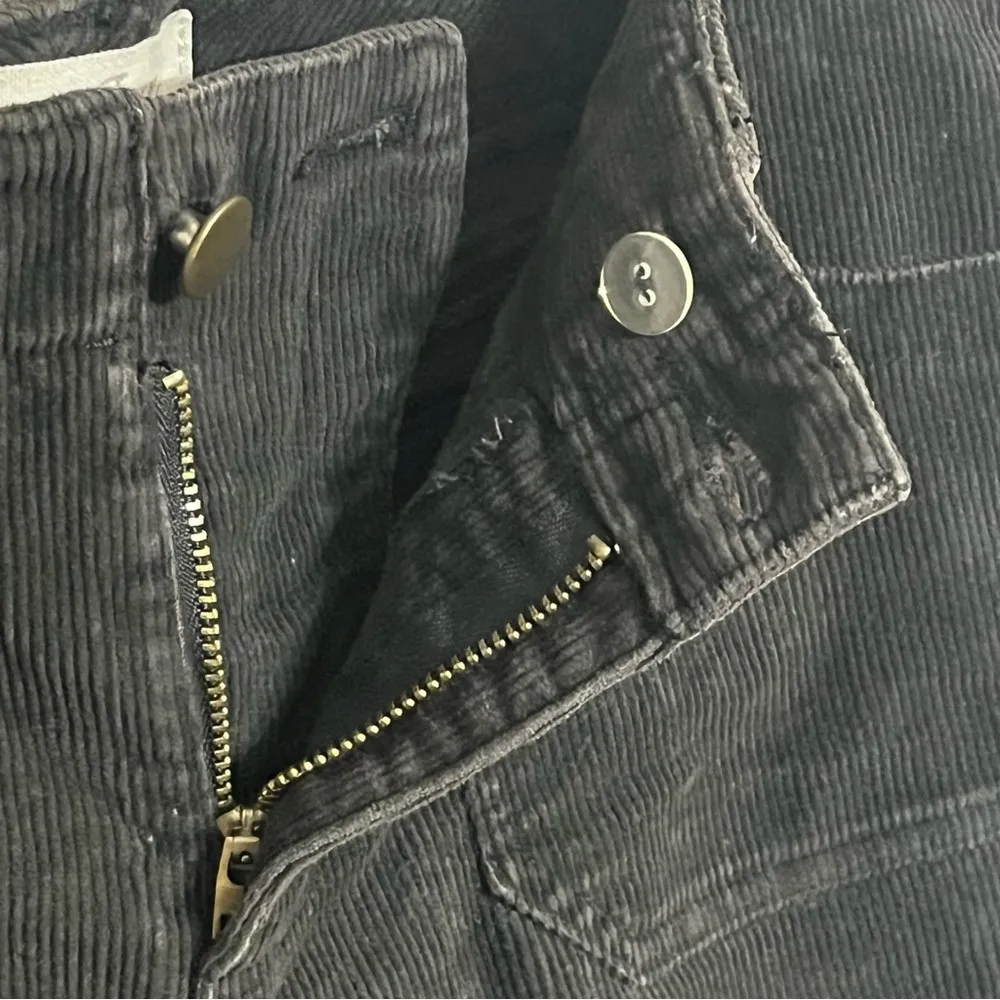 London Jean The Christie Fit Chino Stretch Women Black Corduroy Pant Sz‎ 6 Short - Image 6