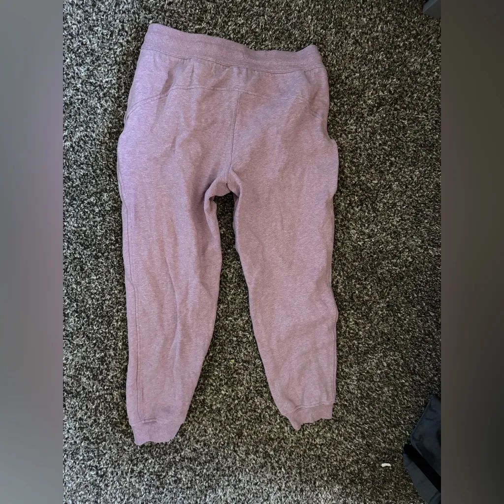 Lululemon Scuba High-Rise Jogger Pant Sz 12 in Heathered Pink Taupe - Image 8