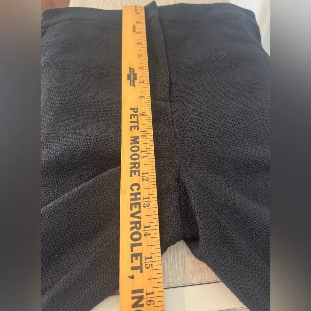 NAKD Structured Suit pant Cropped Flared Textured Office Career NWT 44 US 14 Black - Image 10