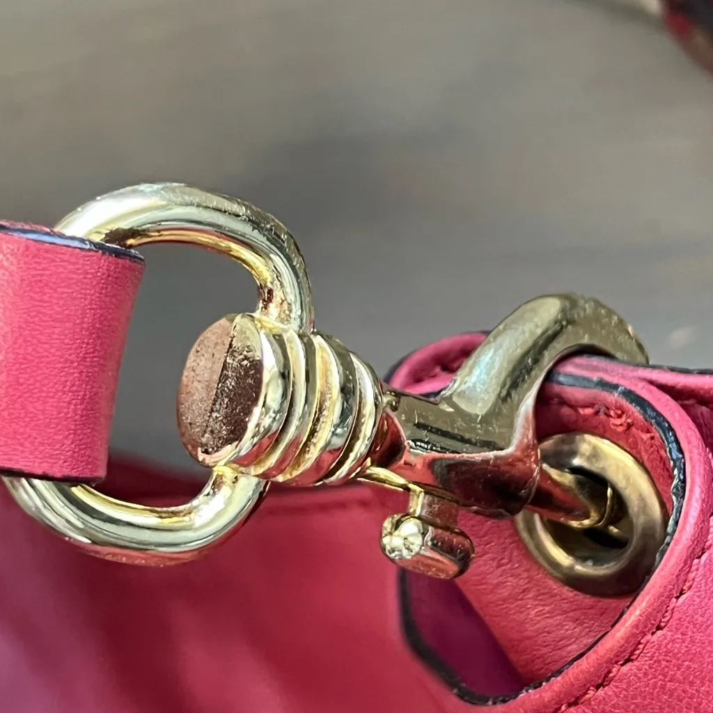 KUNA Red Leather Shoulder Bag by Beatrice ciabatti made in Italy old money - Image 10