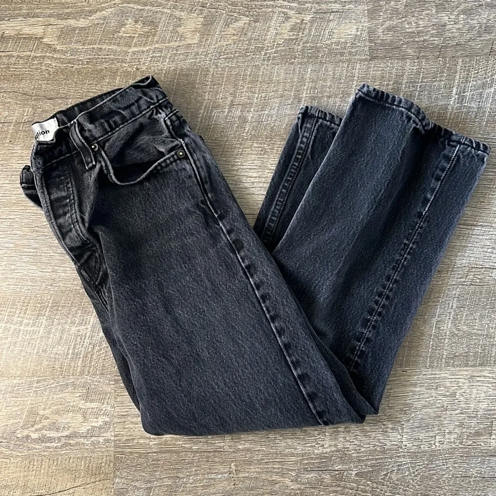 Reformation Black Jeans Size 25 - Image 3