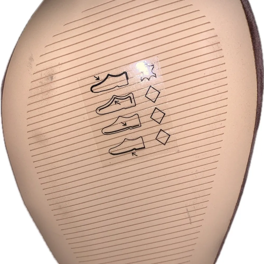 Michael Kors Alana Mauve Blush Pink Mary Jane Block Chunky Heel Pumps Shoes 8.5M - Image 4