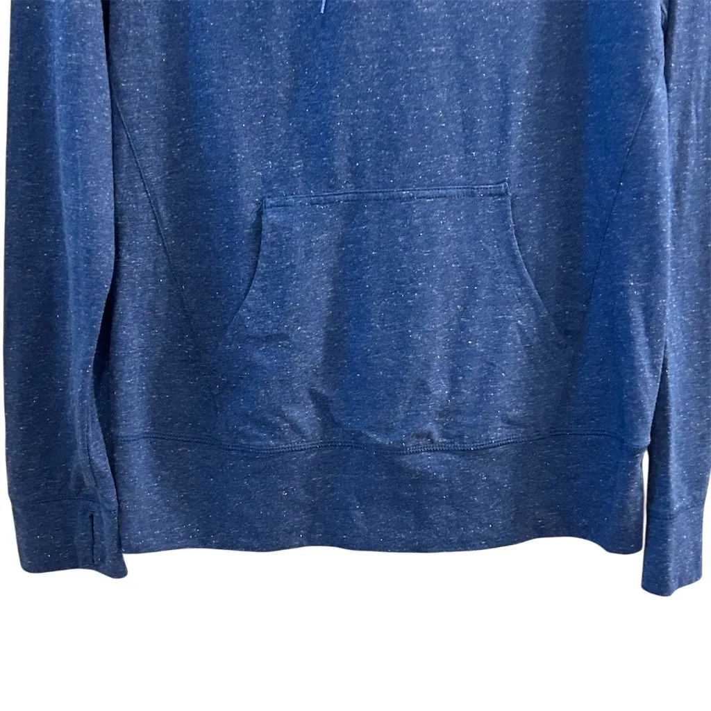 Adidas Women's Blue Hoodie Pullover Sweatshirt Size S Casual Fall - Image 4