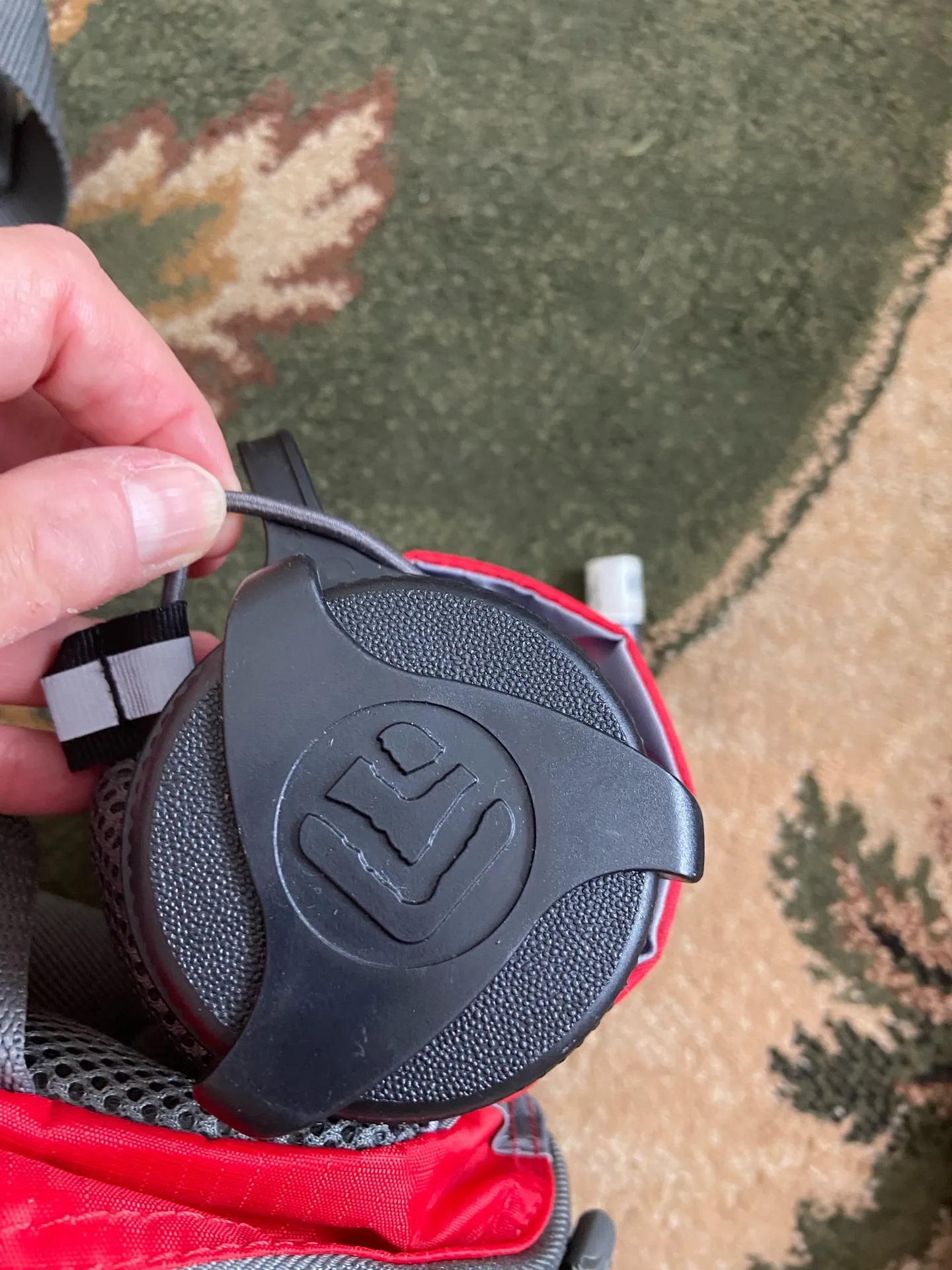 Outdoor Products Mojave 8.0 Red & Gray Fanny pack Hiking hip dual bottle holder - Image 3