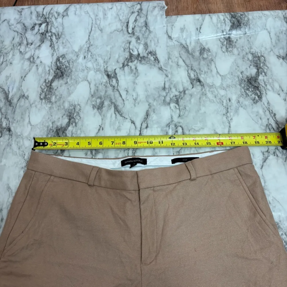 Banana republic Ryan Fit Nova Fides Italian Wool Blend Slim Pant brown tan 14 - Image 5