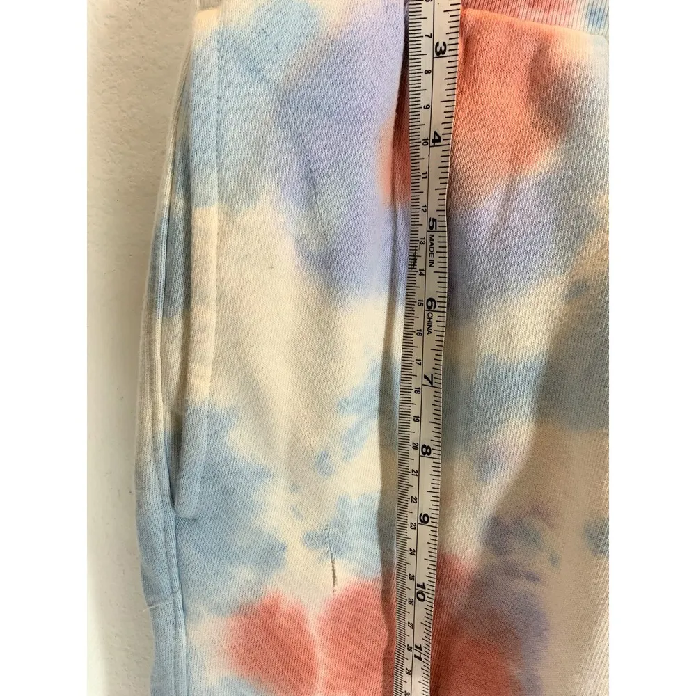 Champion Large Sun Wash Lightweight Tie Dye Sweat Shorts - Image 3