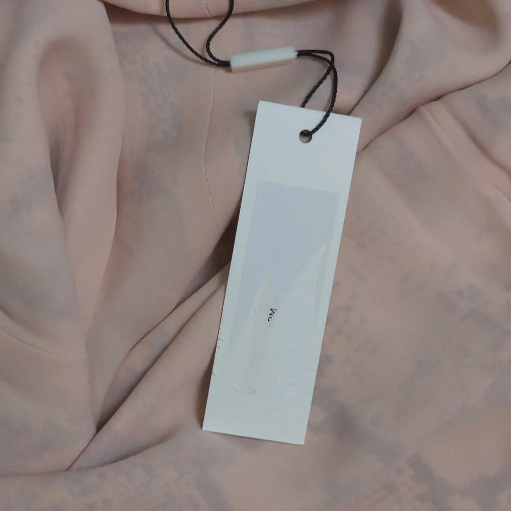 L'Agence Womens Jodie Slip Dress Black Python Snake Print Maxi Silk Sexy XS New - Image 9