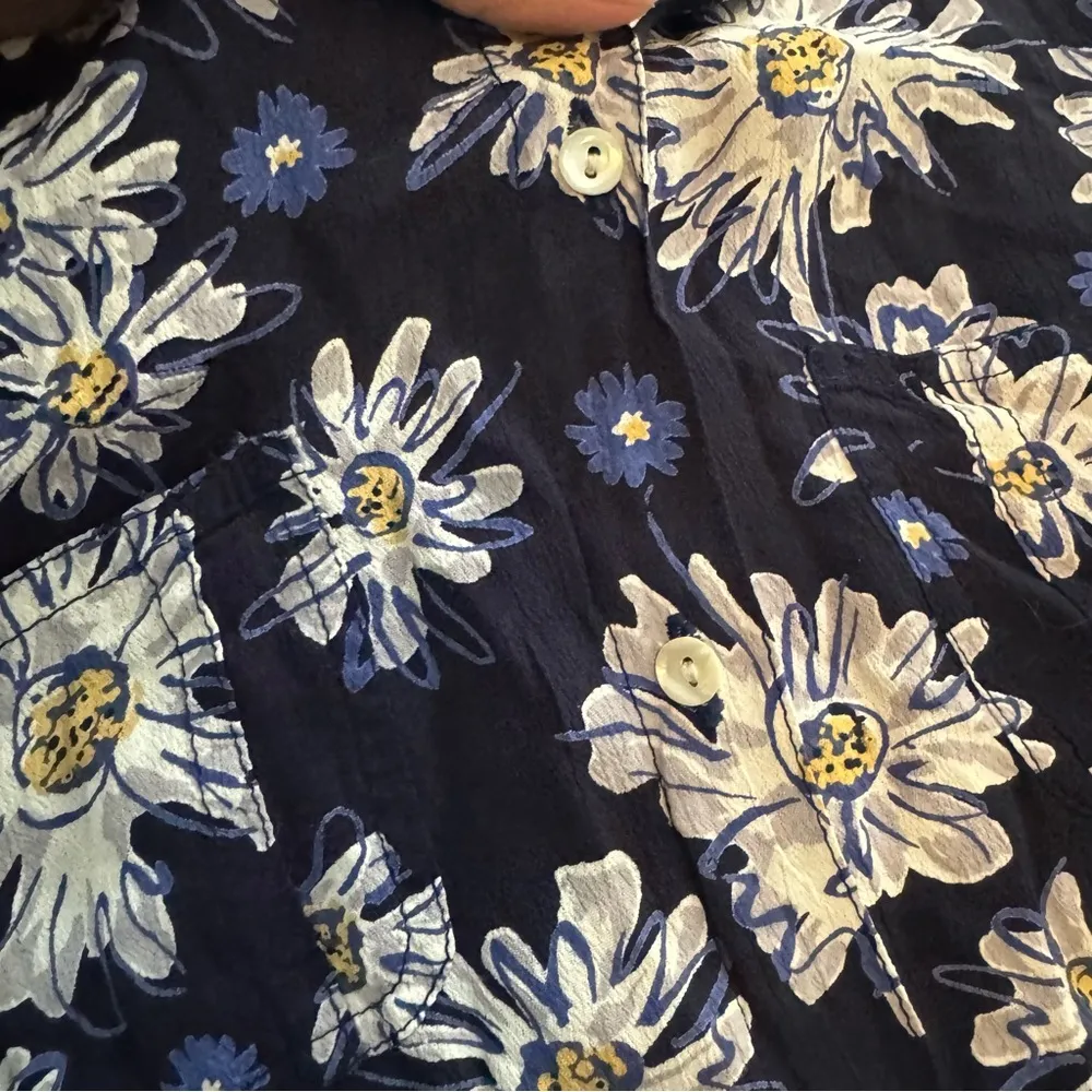 Vintage 90’s Downtown Daisy Button Down Tie - Image 6