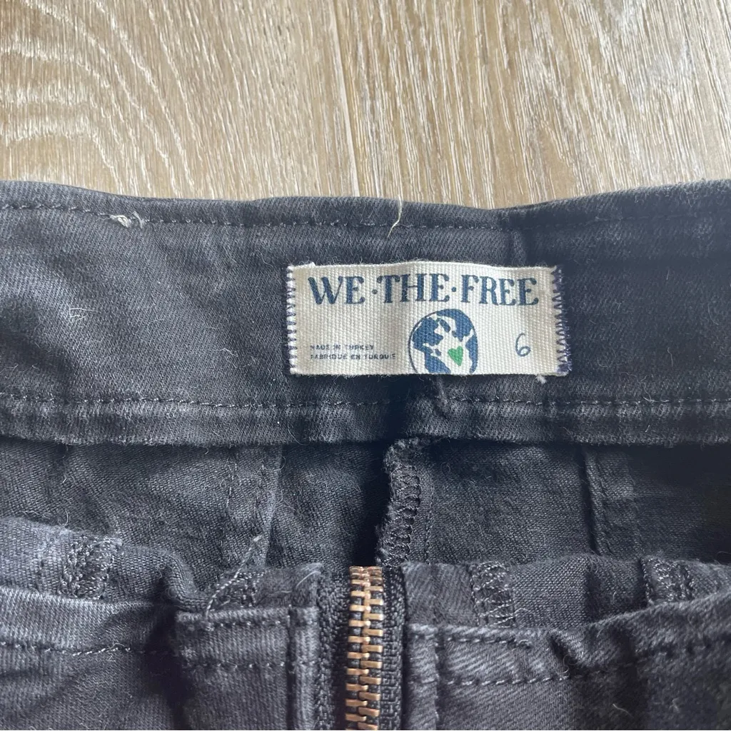 Free People Layla Mini Denim Skirt - Image 3