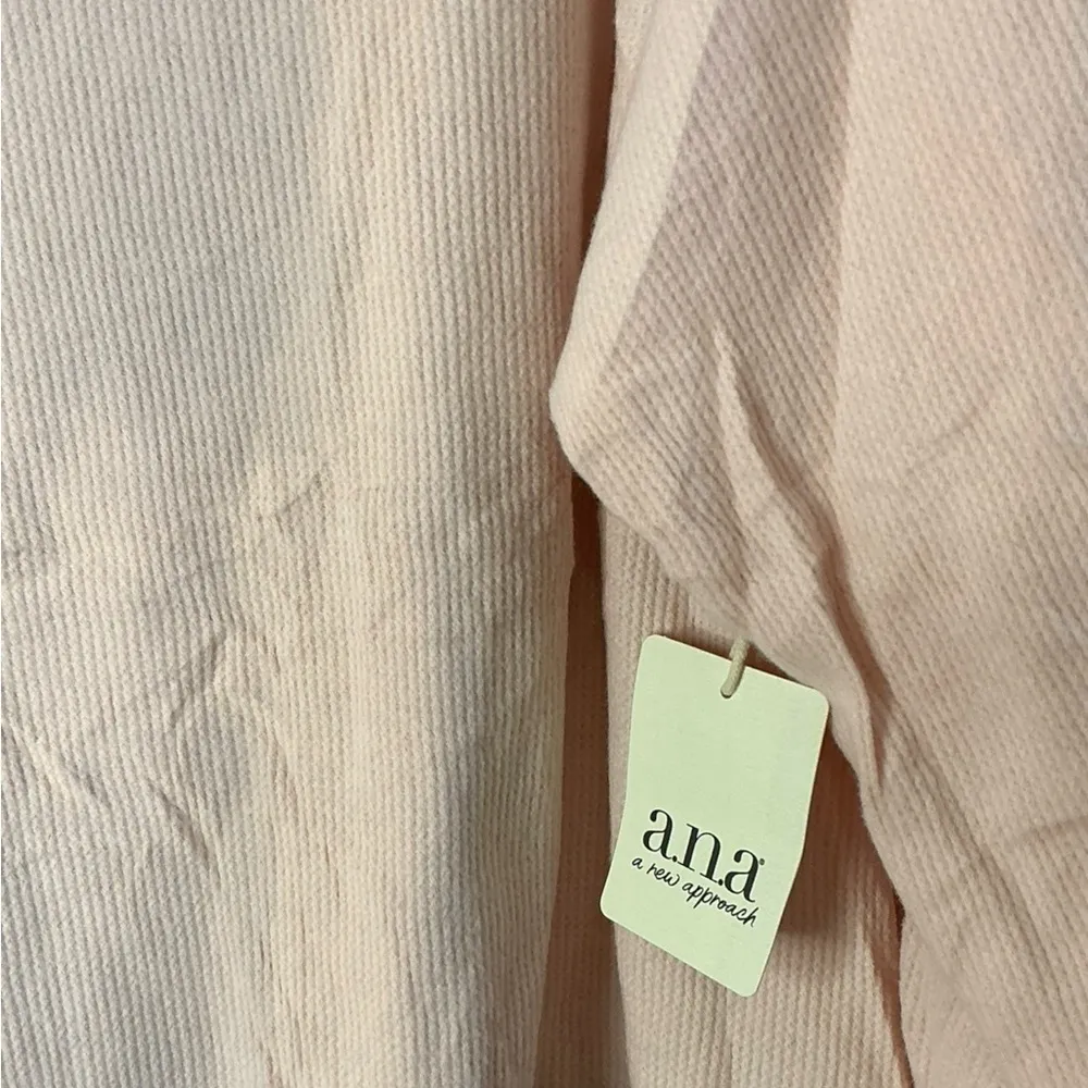 a.n.a Peachy Keen Oversized Long Sleeve Blouse - Image 5