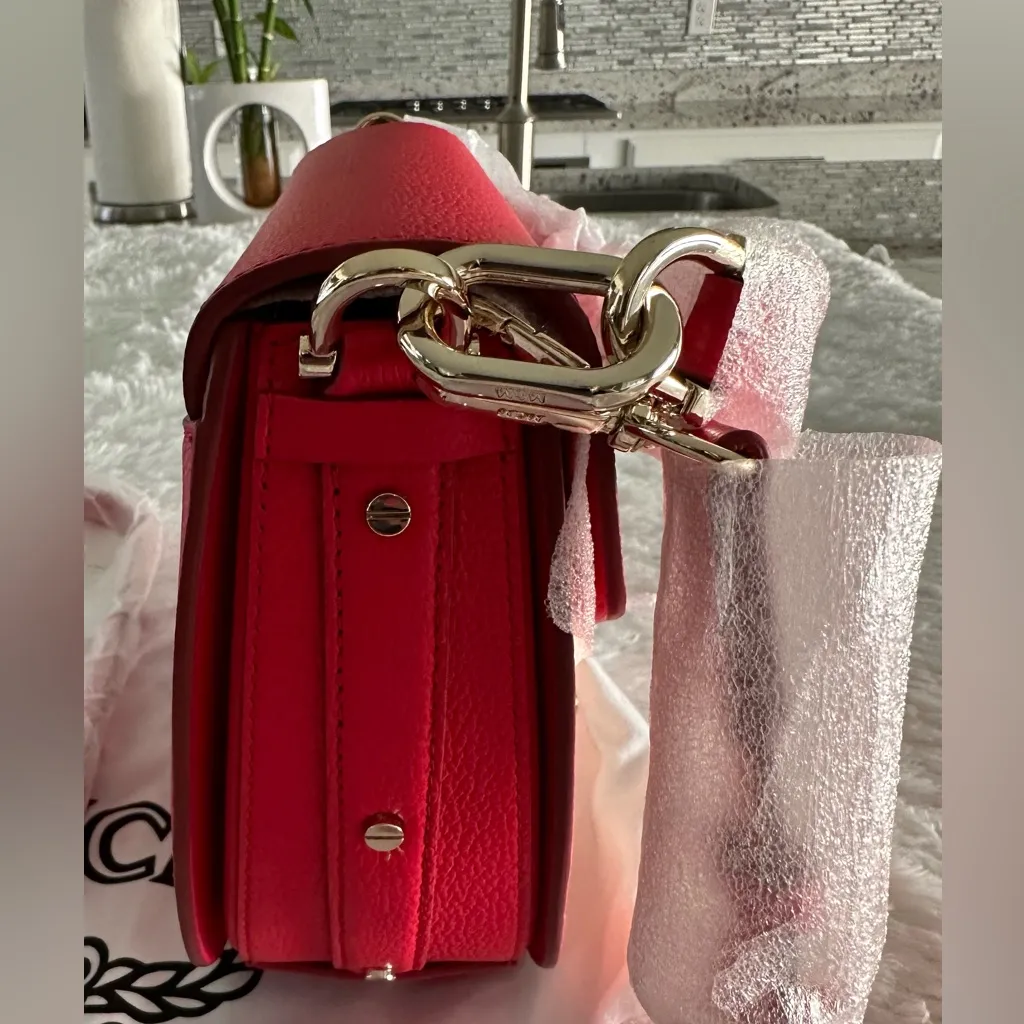 Authentic MCM‎ Leather Patricia Colorblock Small Crossbody Bag Handbag NEW - Image 5