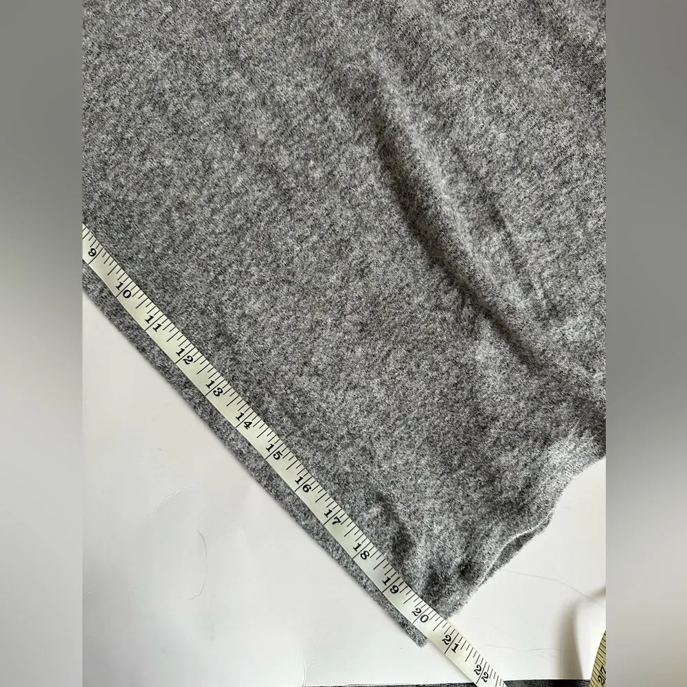 ANTHROPOLOGIE Marisa Hacci Wide Leg Sleep Jumpsuit sz Small Marled Heather gray - Image 11