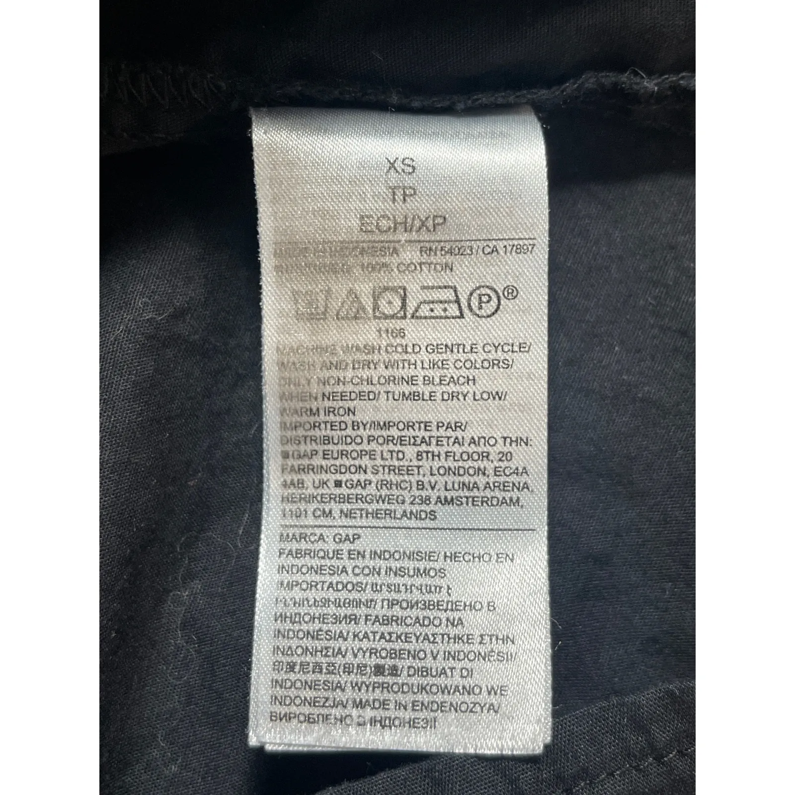 Gap Womens Black Sleeveless Smocked Cami Camisole Tank A Line Midi Dress Size XS - Image 4