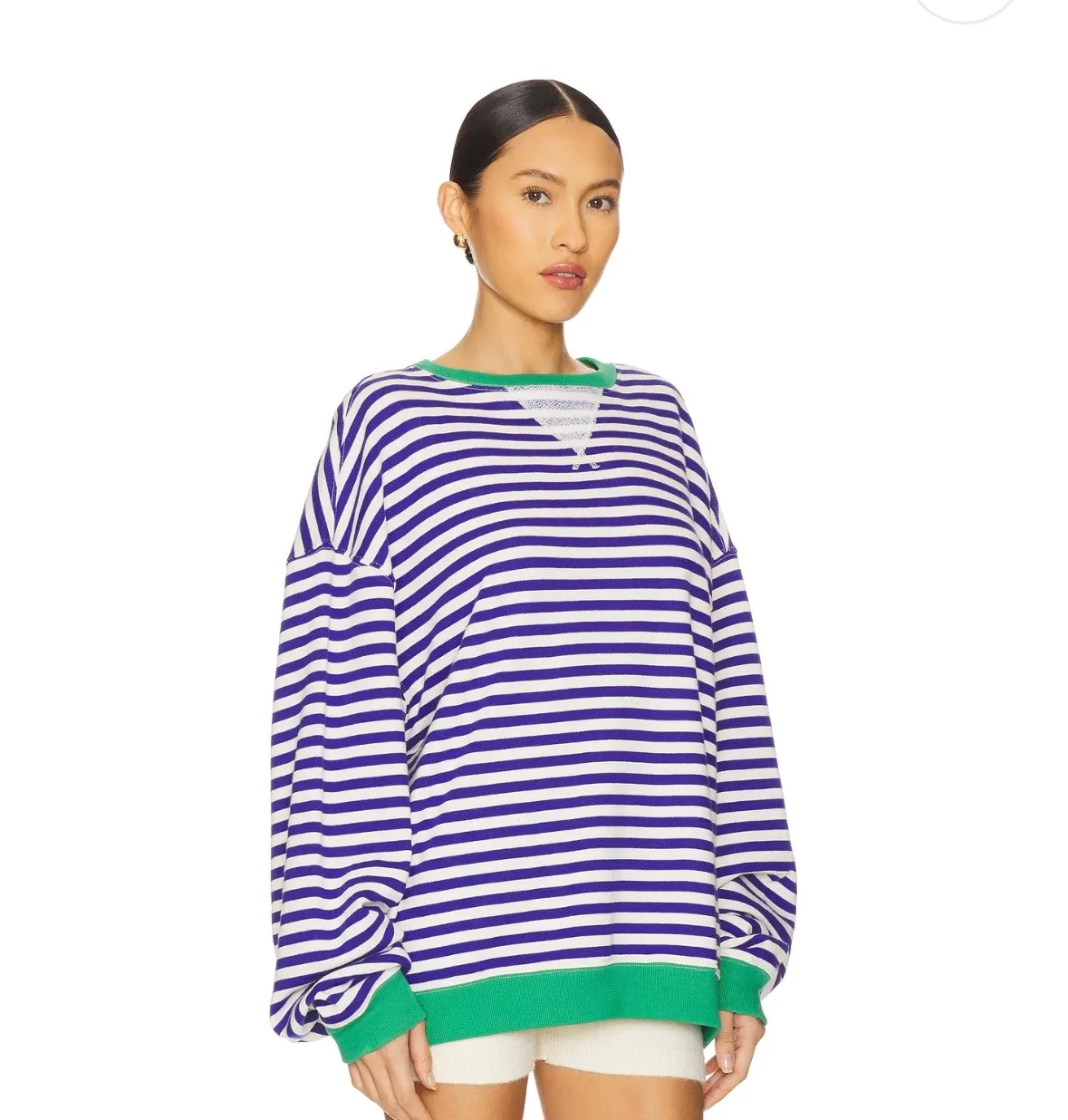 Free People Striped Sweater - Image 3