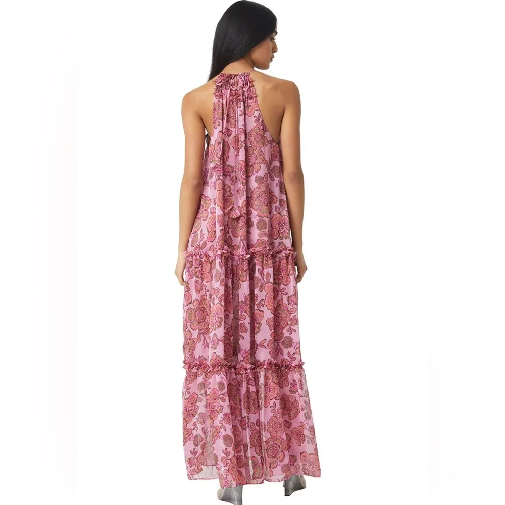 Misa Lala Dress - Amaranth Flora XS - Image 4