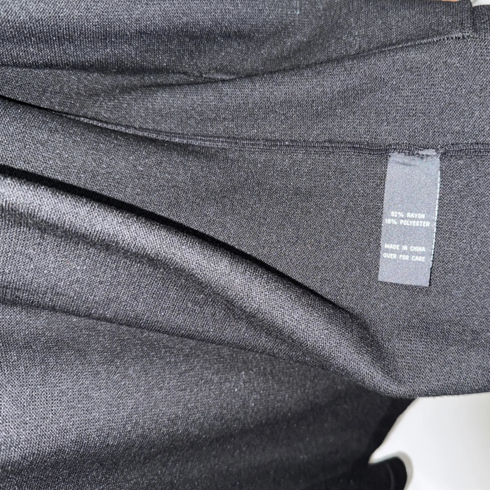 Fortune + Ivy black lightweight cardigan with 2 front pockets - Image 3