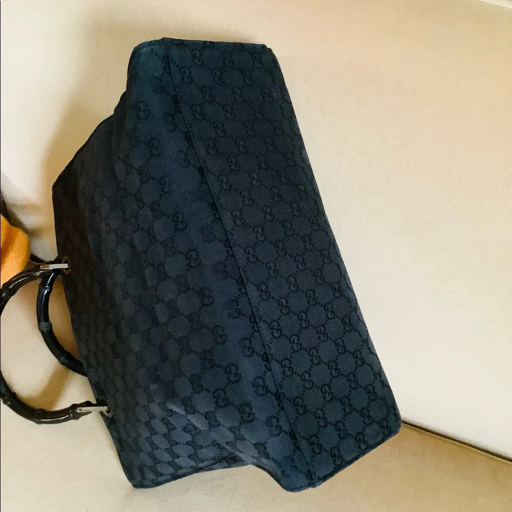 Authentic GUCCI BAMBOO canvas tote bag🎋🎋FREE SHIP❣️ - Image 5