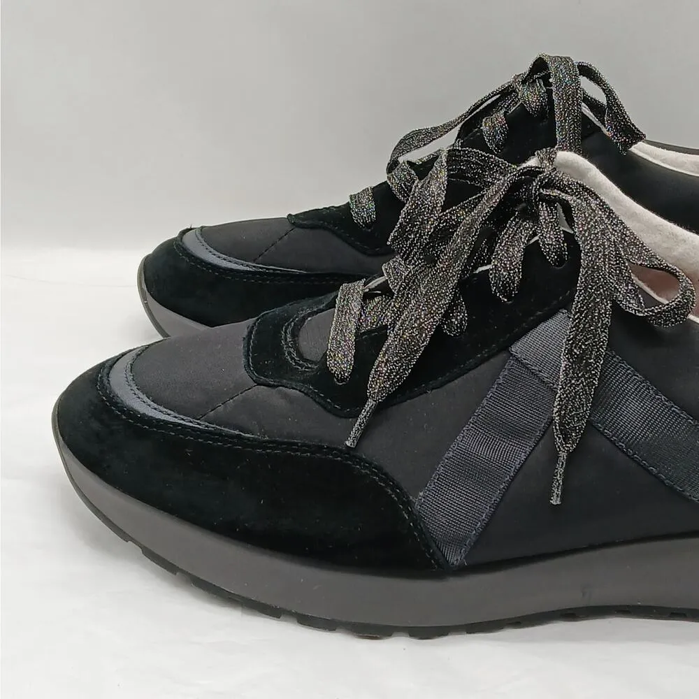 Munro Piper Athletic Shoes Womens Sneakers Size 11W Black Lace Up Low Top Active - Image 3