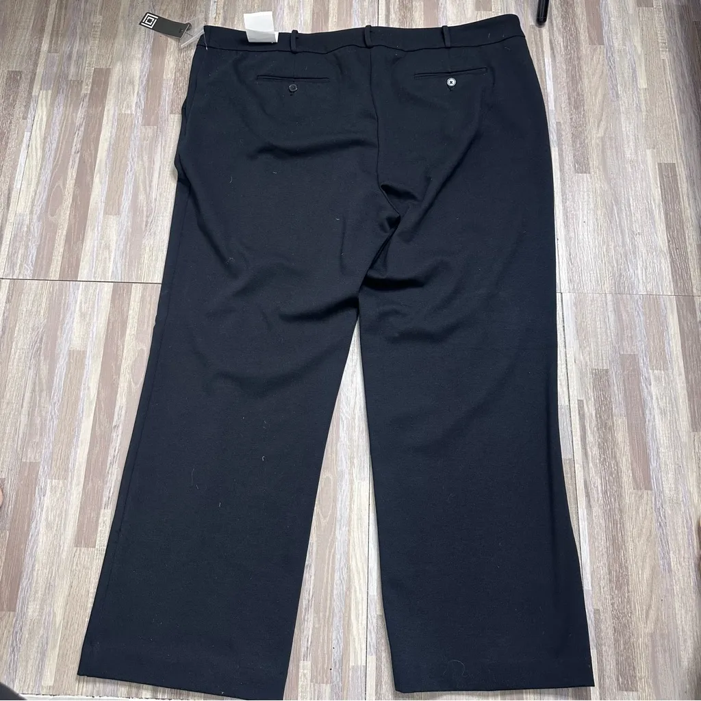 Liz Claiborne Classic Black Trousers NWT Women's Plus Size 24W - Image 12