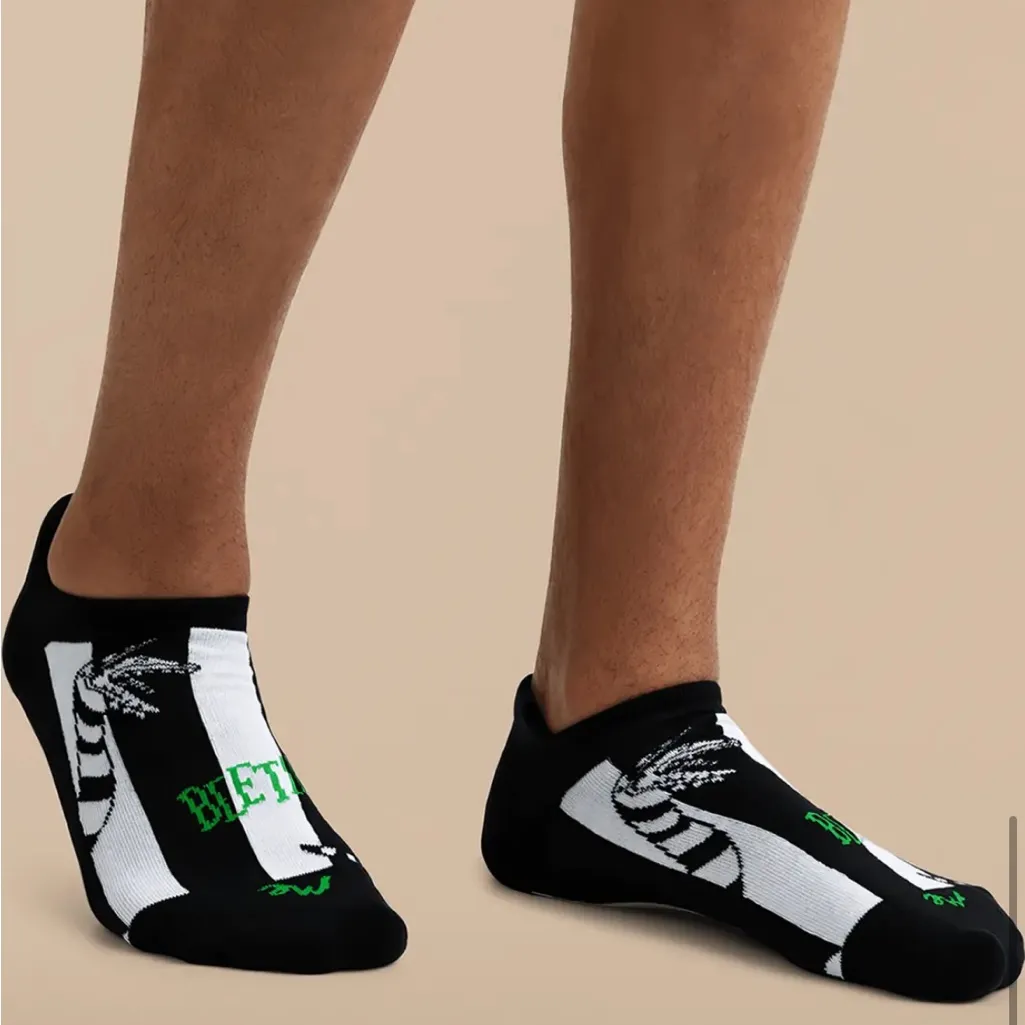 MeUndies Beetlejuice Print Heritage Ankle Sock — S Multiple - Image 9