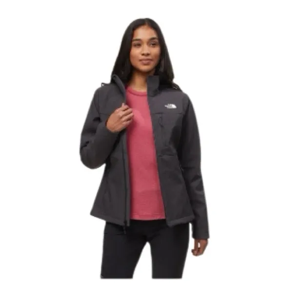 THE NORTH FACE Black Jacket Softshell Apex Bionic Full Zip Womens Size Small - Image 10