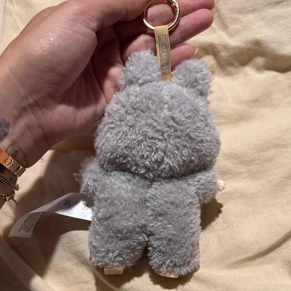 Gray Plush Keychain - Image 6
