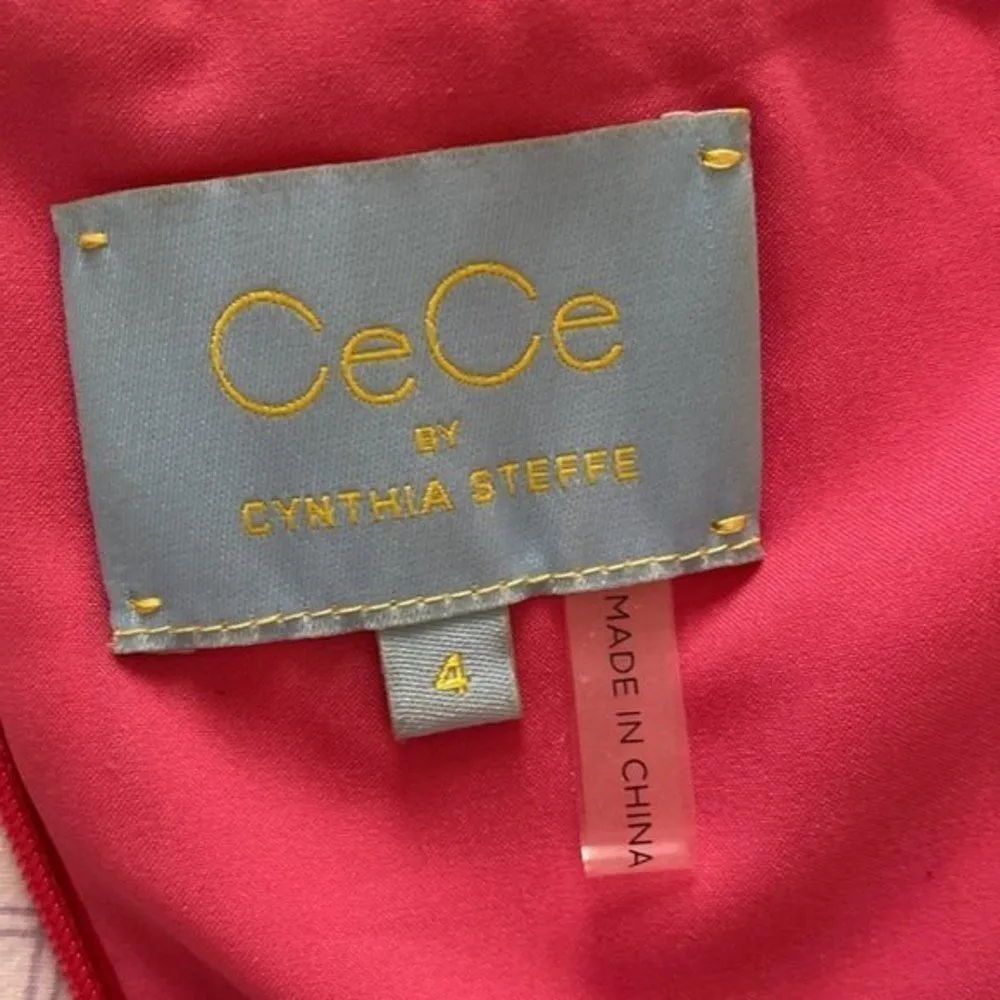 CeCe  by Cynthia Steffe Hayden Deco-Lace Pink Bodycon Dress Size 4 - Image 11