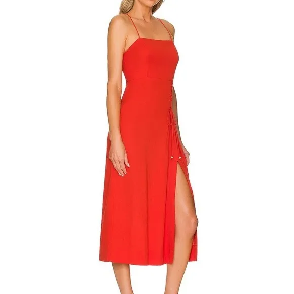 Free people Francesca Midi in Tangerine Tango‎ Size M Flawed - Image 2