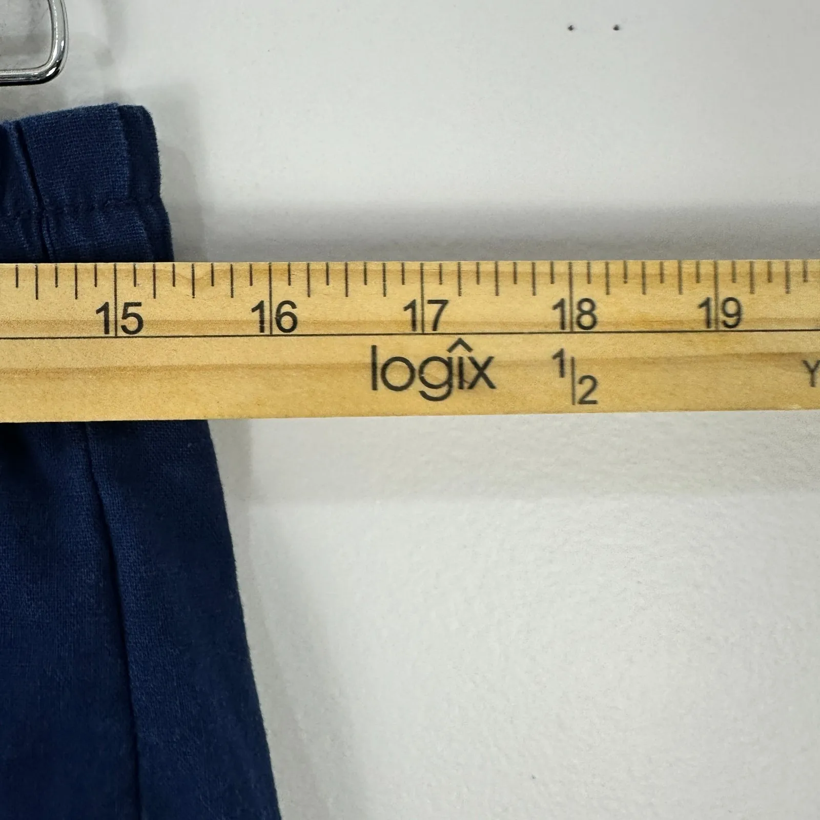 J.Crew Womens Pants 10 Blue‎ Tapered Coastal Chic Minimalist Quiet Luxury Preppy - Image 4