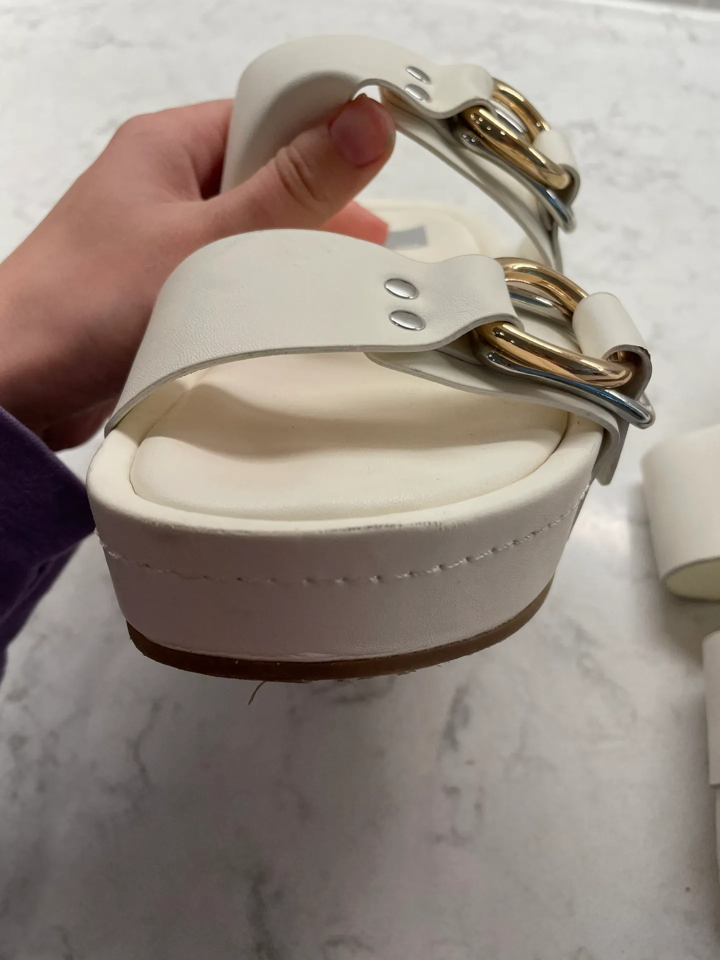 DOLCE VITA CICI SANDAL WHITE STELLA - Image 9