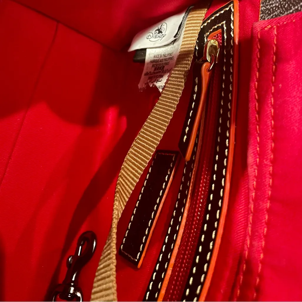 Dooney & Bourke Disney 101 Dalmatians Cruella de Vil 2-Way Crossbody Handbag - Image 14