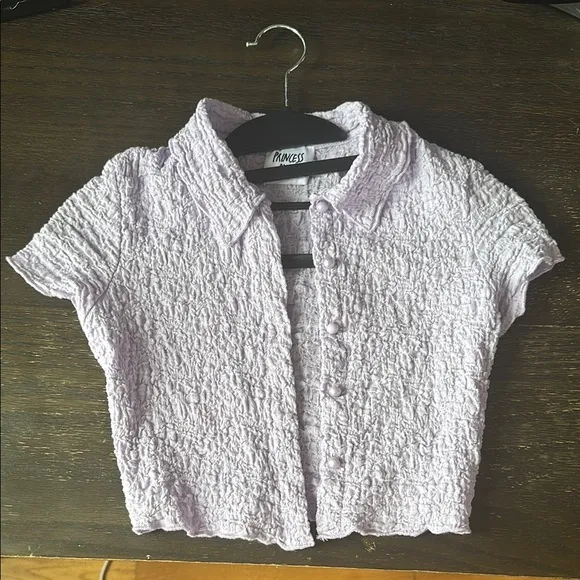 Princess Polly Imani Top Lilac - Image 2