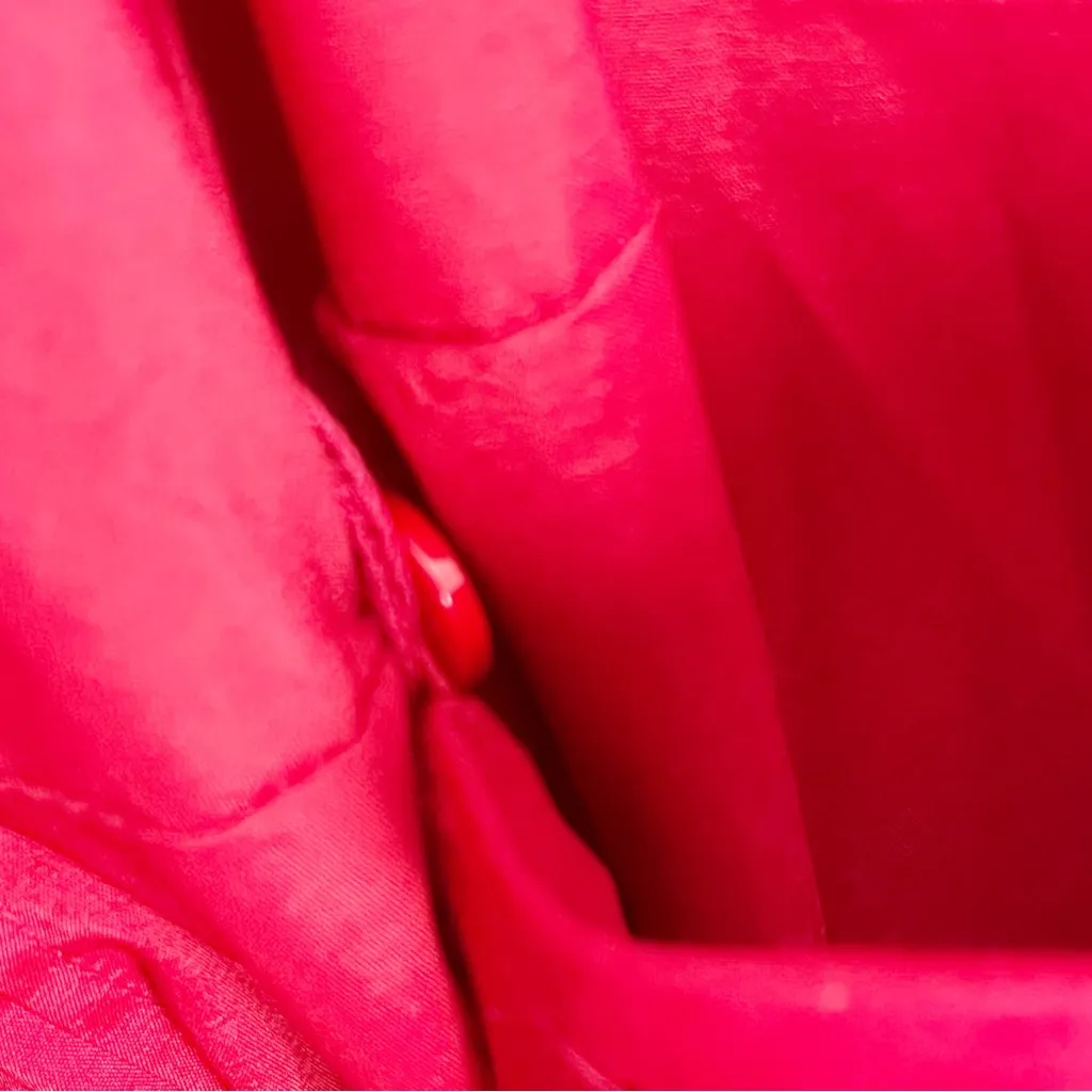 AIDEN MATTOX Red Faux Wrap V - Image 5