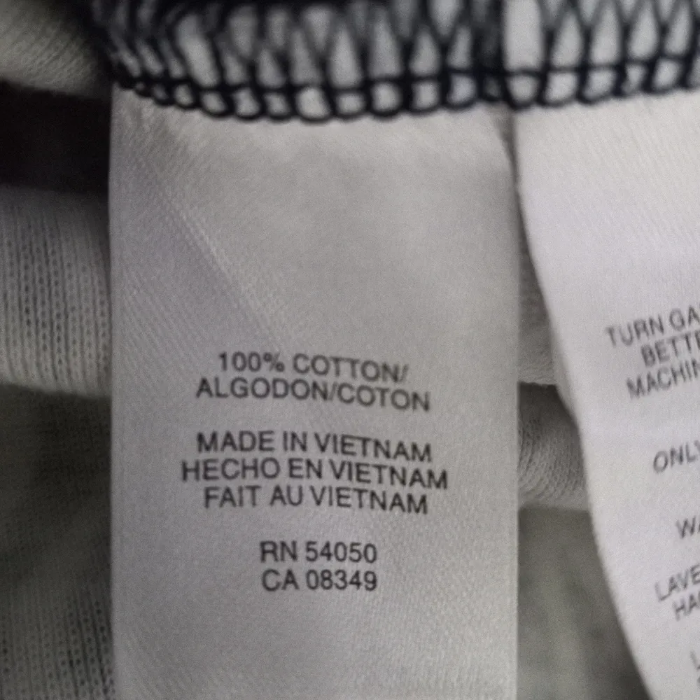 Jones of New York 3X Cotton Sleeveless Stretch Tank Top in Dark Navy on White - Image 5