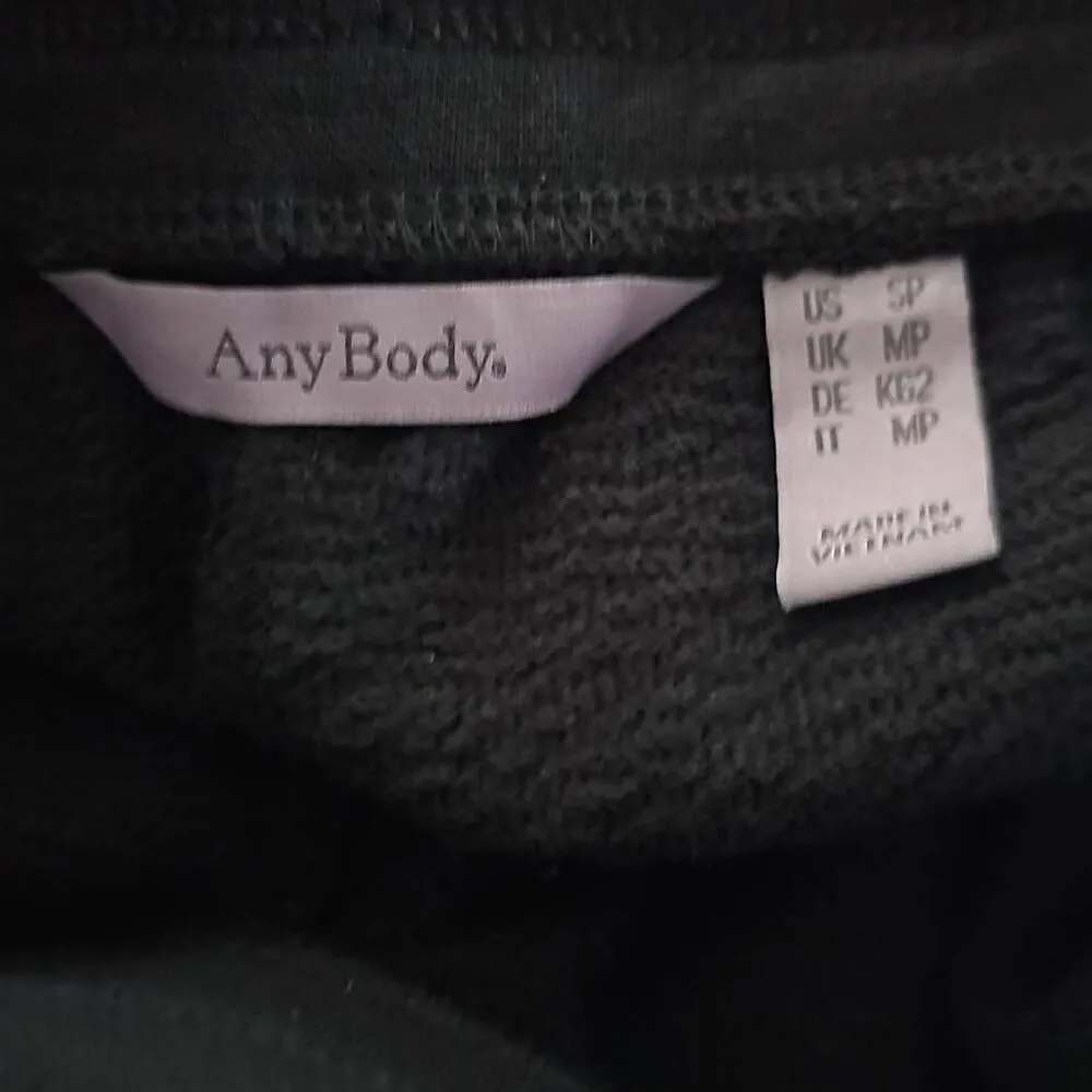 Any Body Joggers, Sweatpants. Elastic drawstring waist. Size Small Petite Gray - Image 6