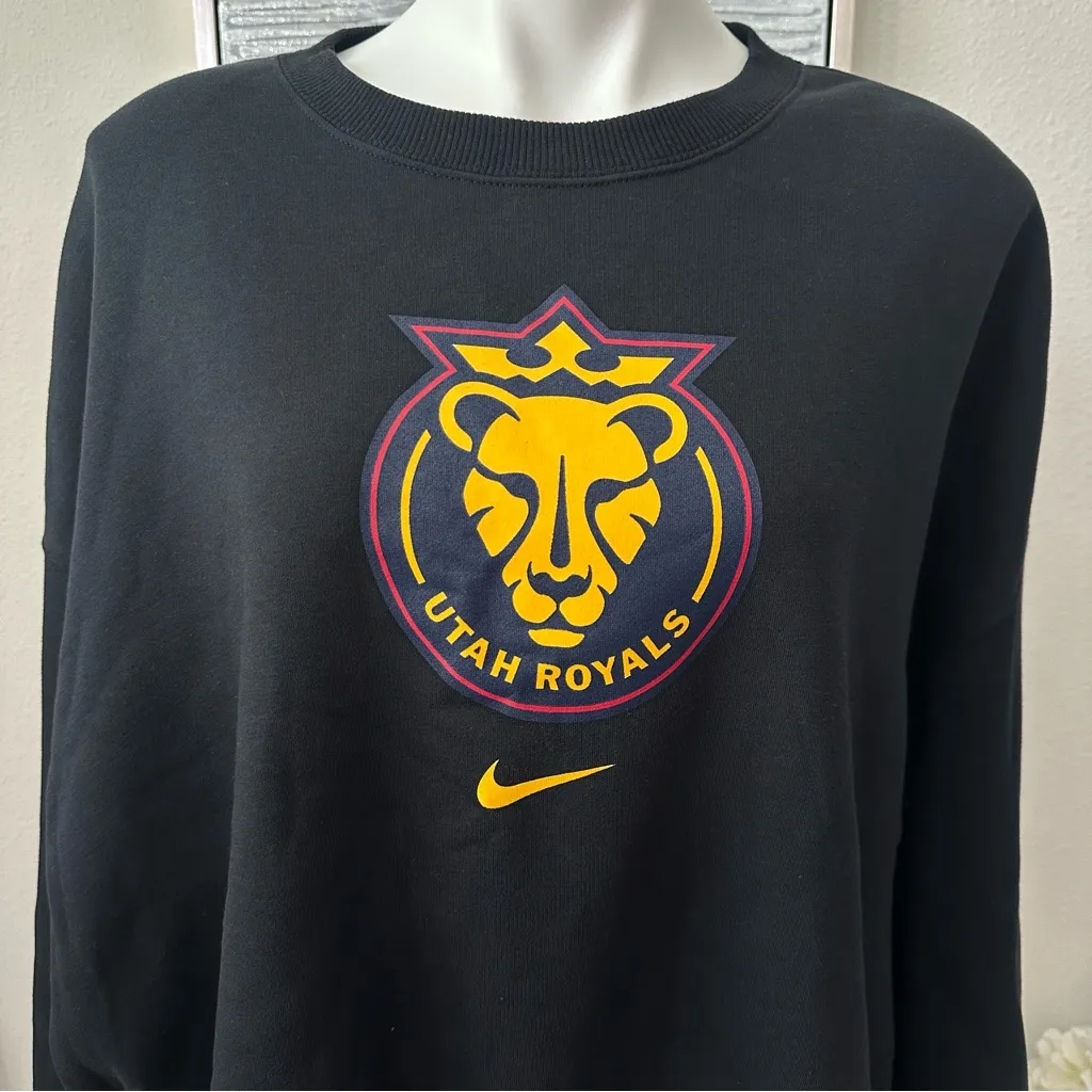 Nike Utah Royals Fc Phoenix Sweatshirt Size L Women - Image 8
