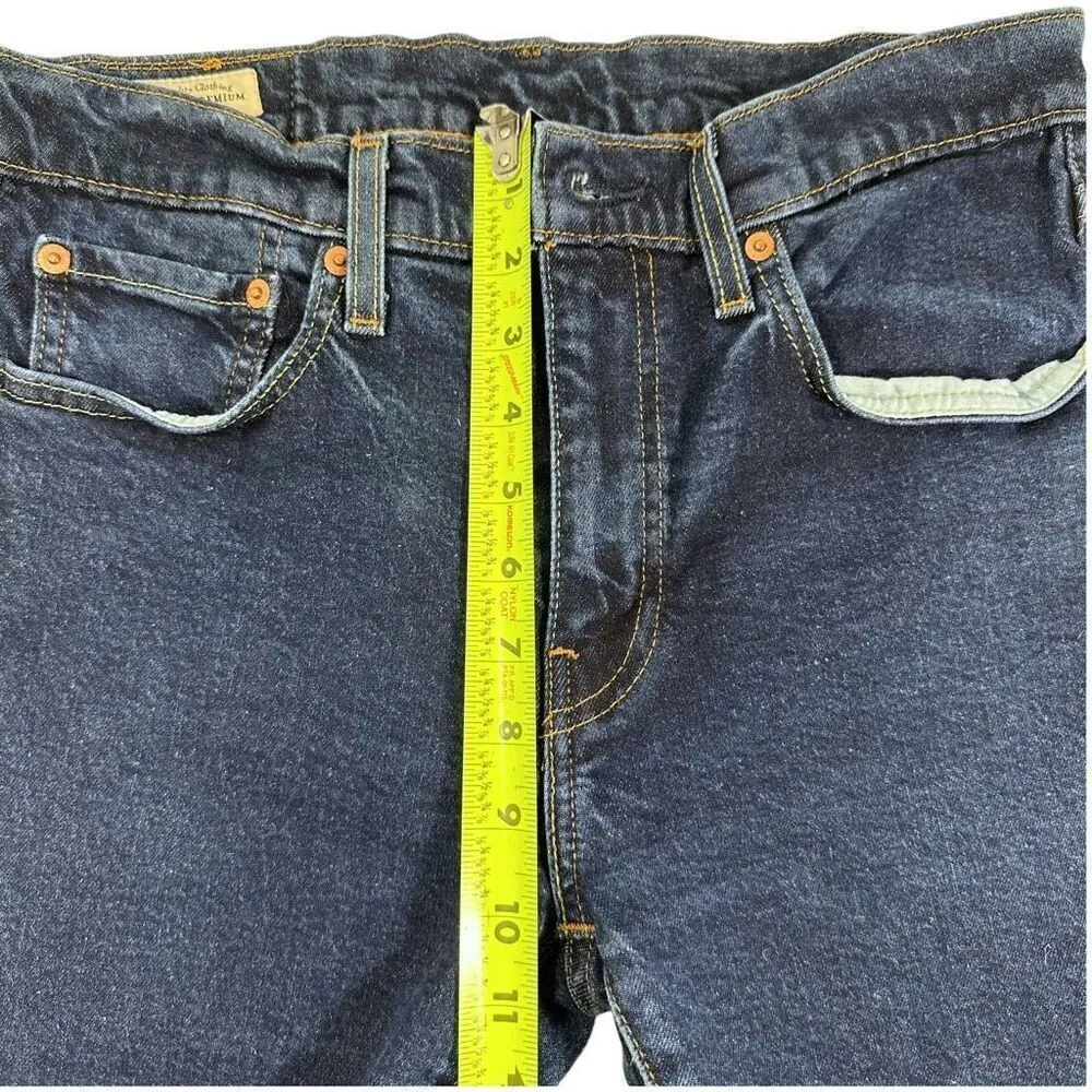 Levi’s 502 Cutoff Denim Jean Shorts Waist Size 31 - Image 4