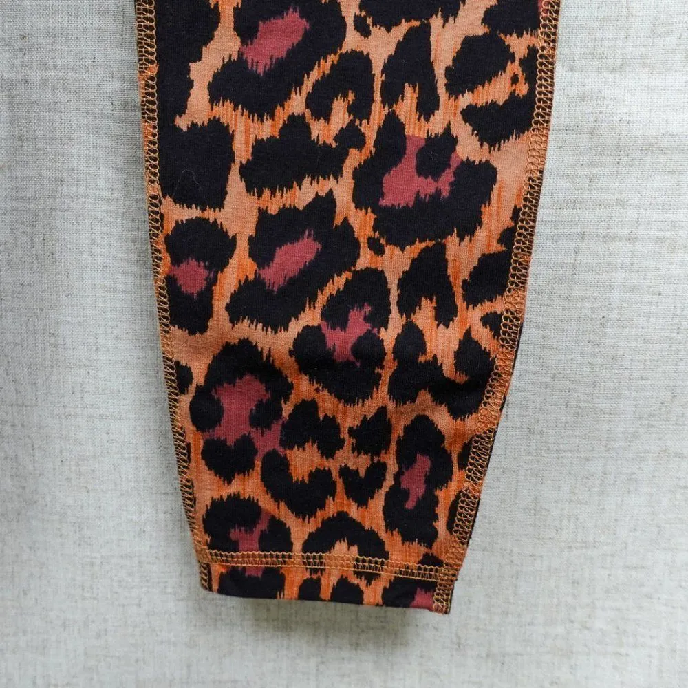 J.Crew Women 7/8 High-Rise Leggings in leopard Brown Black NWT - Image 7