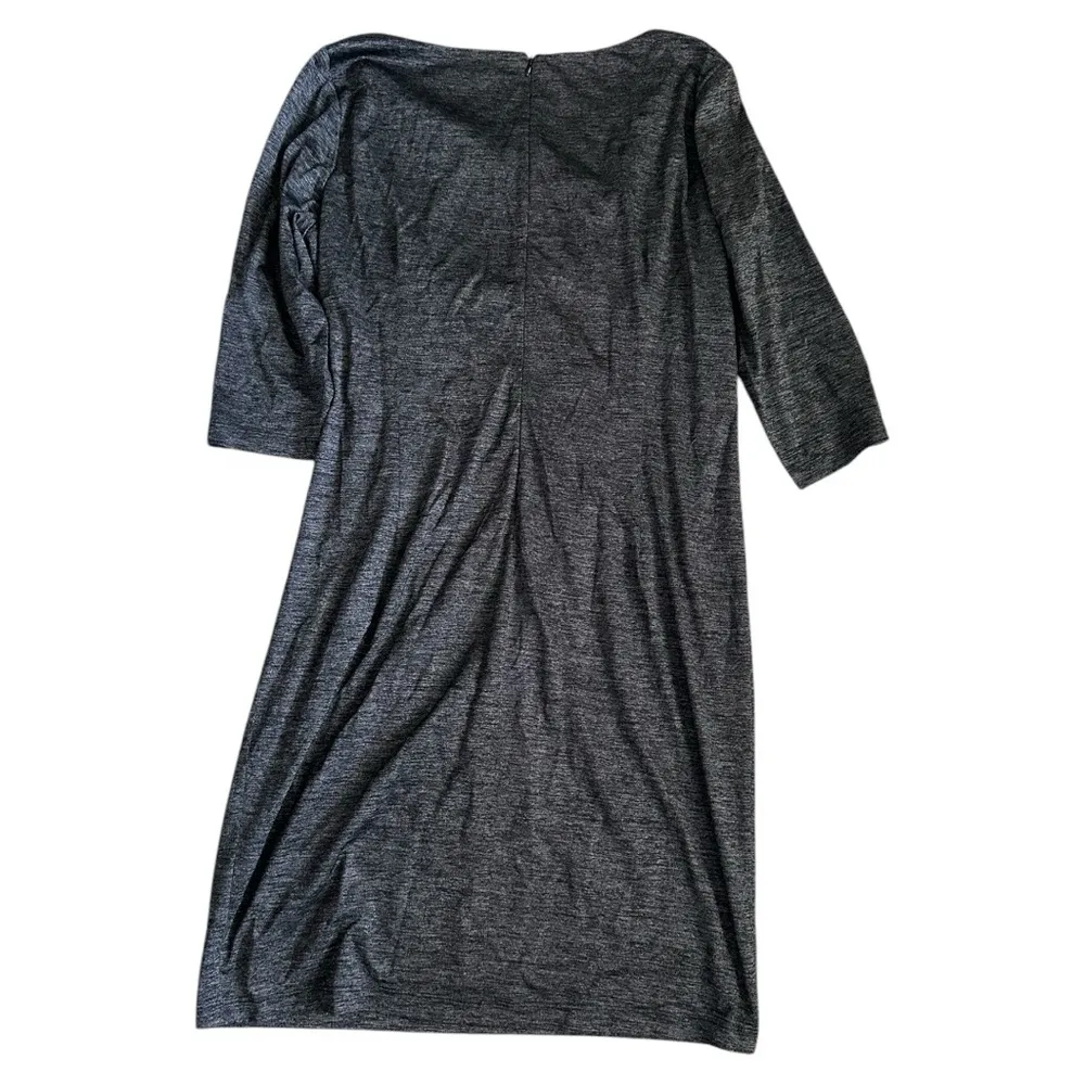 David Meister Asymmetrical Sheath Dress - Image 5