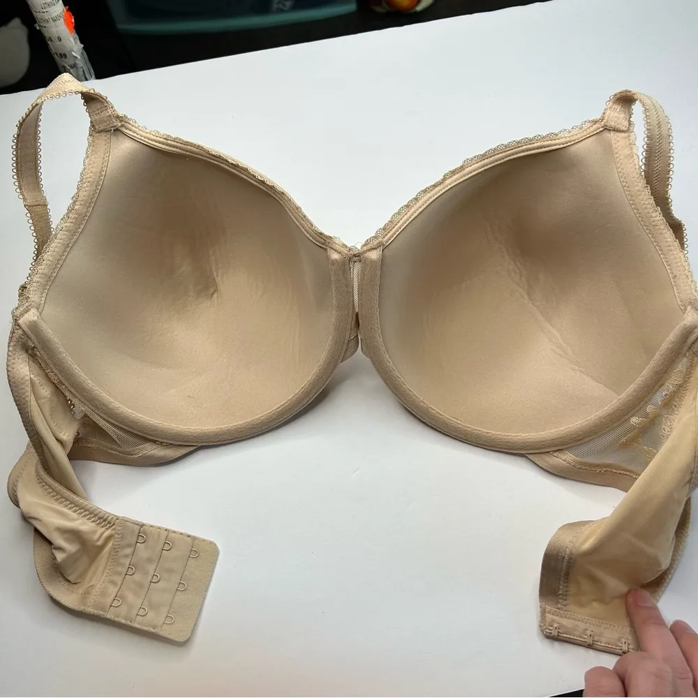 Wacoal Cream Lined Full-Coverage Bra 36G 36DDDD 853231 - Image 6