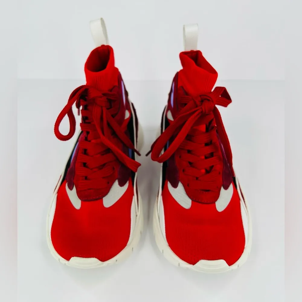 Valentino Garavani Rockstud Heroes Reflex Knitted Women Sneakers Size EU 35 - Image 10